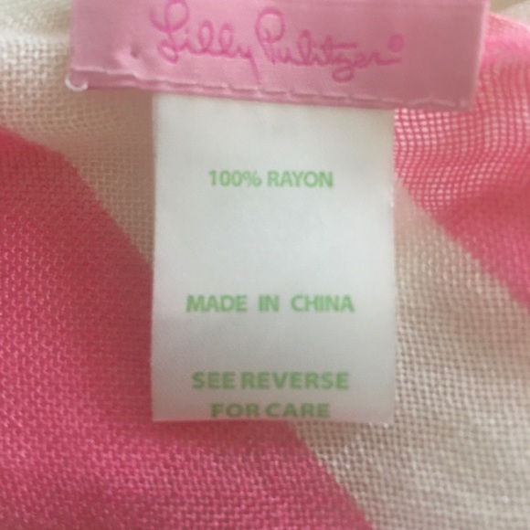 Lilly Pulitzer Striped Scarf - Picture 4 of 5